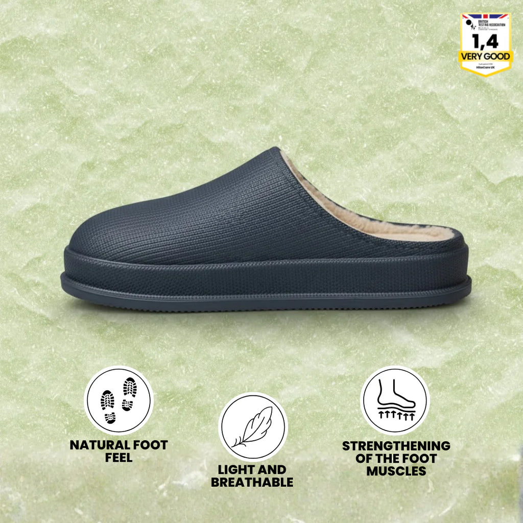 Ergonomic Plush-Lined Non-Slip Winter Slippers